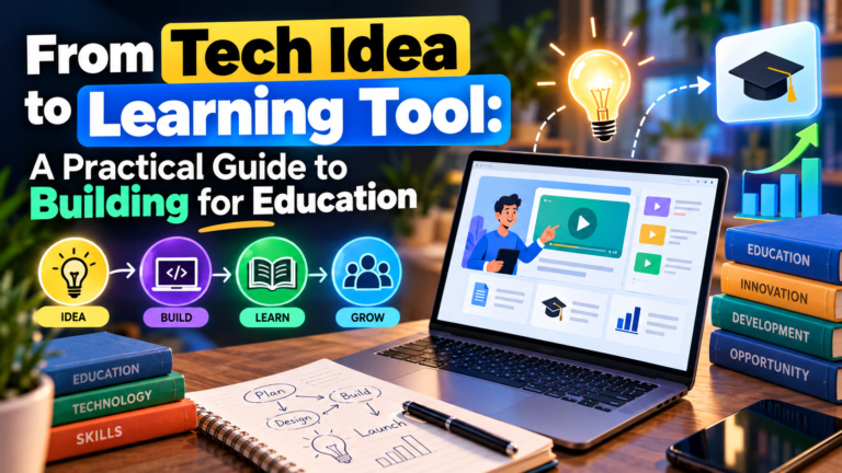 From Tech Idea to Learning Tool A Practical Guide to Building for Education