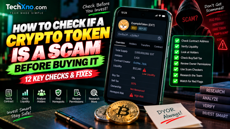 How to Check If a Crypto Token Is a Scam Before Buying It