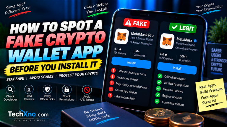 How to Spot a Fake Crypto Wallet App Before You Install It