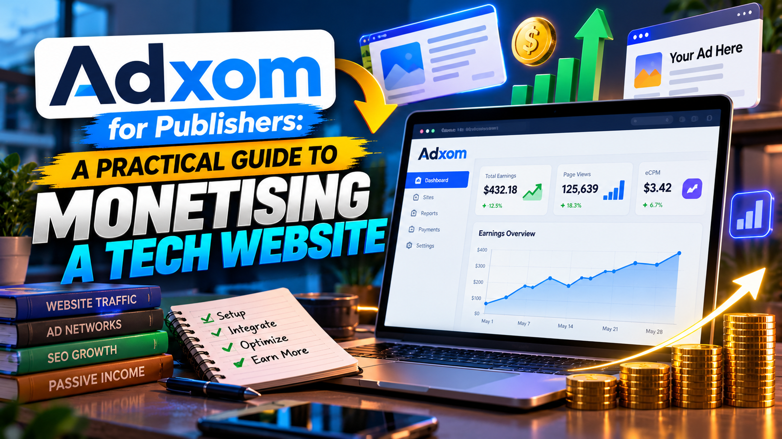 Adxom for Publishers